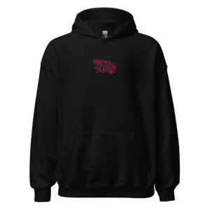 Alternative view of Hoodie - Pink Logo