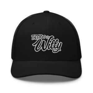 Alternative view of Trucker Cap – Tattoo by Willy
